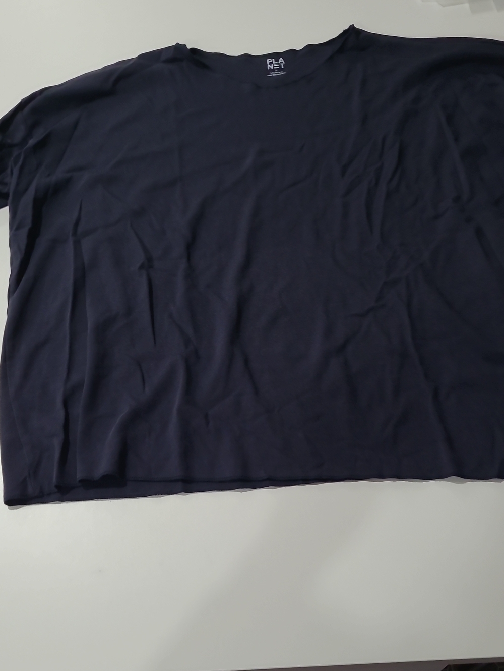 Planet Women’s Navy Short Sleeve Tee